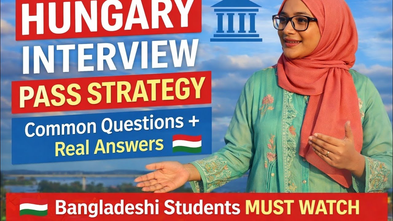 Hungary University Interview 2025 | Common Questions & Smart Answers 🇭🇺