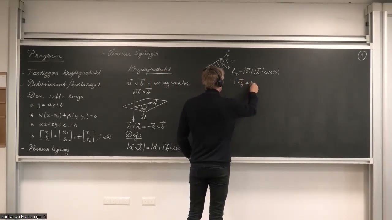 Mathematics 1 Absalon Lecture 10 English dub