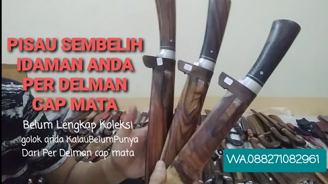 PISAU DELMAN CAP MATA IDAMAN ANDA.