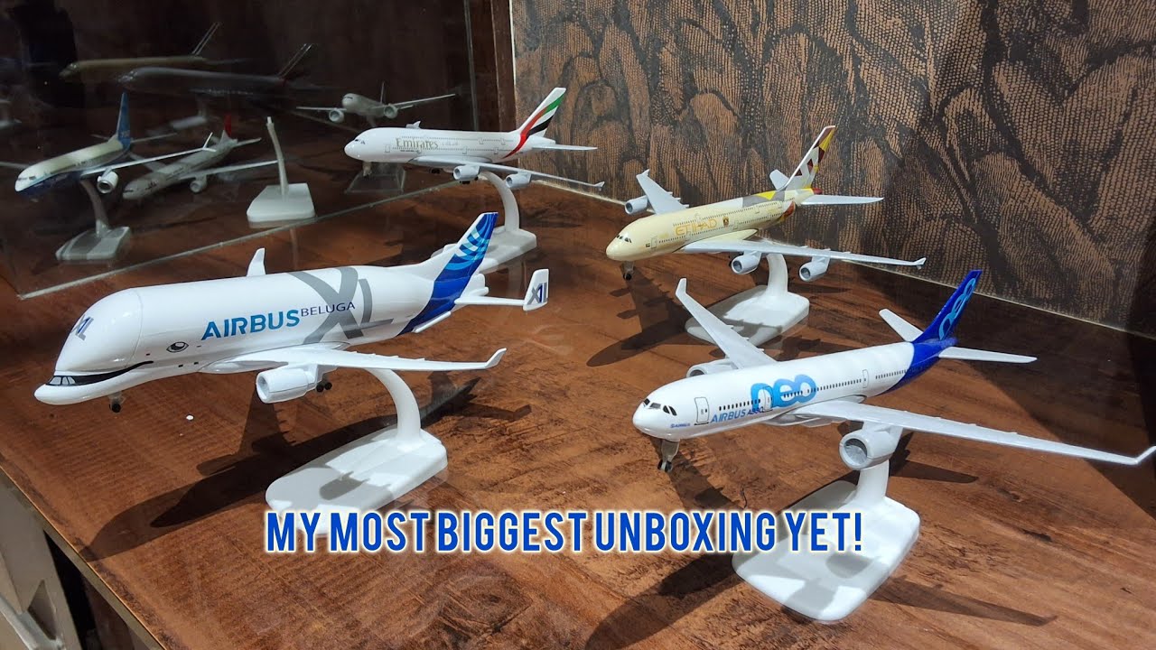 MY Most best plane model unboxing yet!