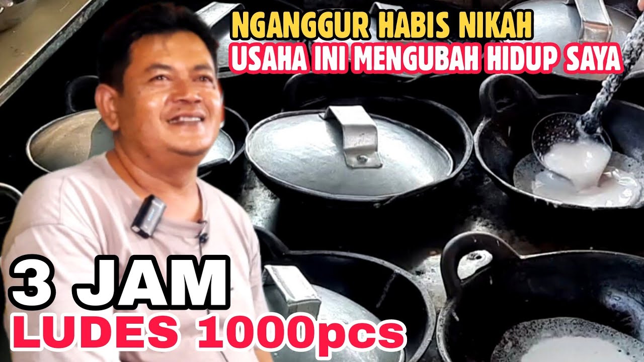 MALU HABIS NIKAH NGANGGUR!! GAK NYANGKA RAME TERUS DIANTRE PEMBELI JUALAN SERABI SOLO