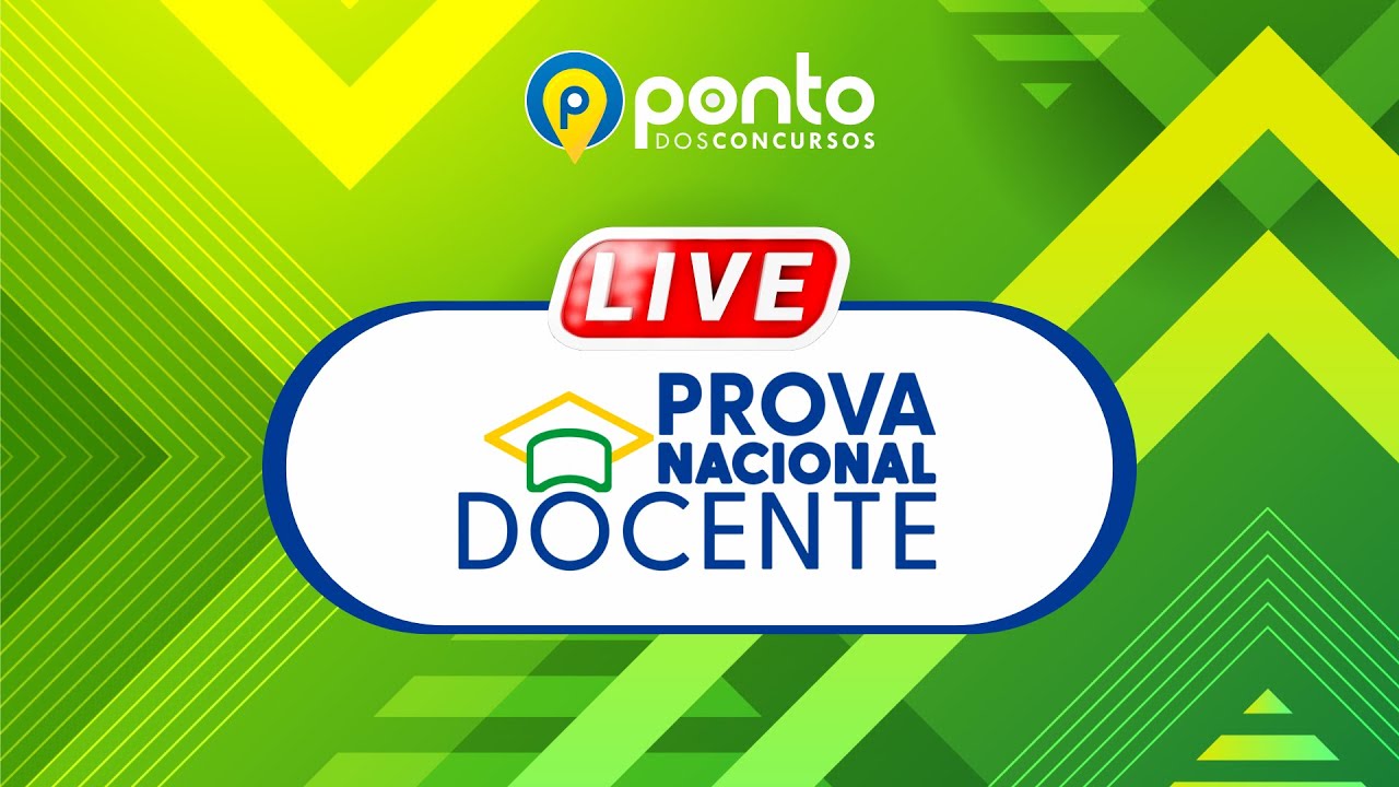 🔴 AO VIVO | Tudo sobre a Prova Nacional Docente (PND) – Sergipe já aderiu!
