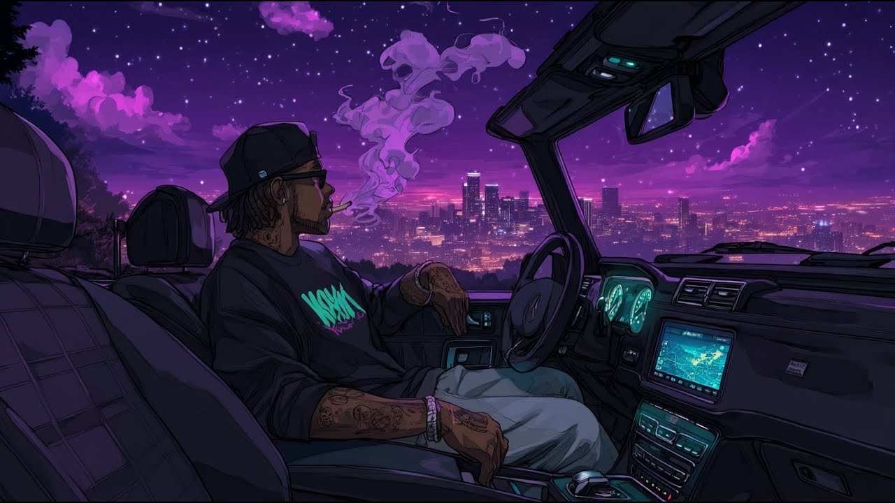 Title: Midnight Reflections | 420 Stoner Vibes & Chill West Coast Rap Mix