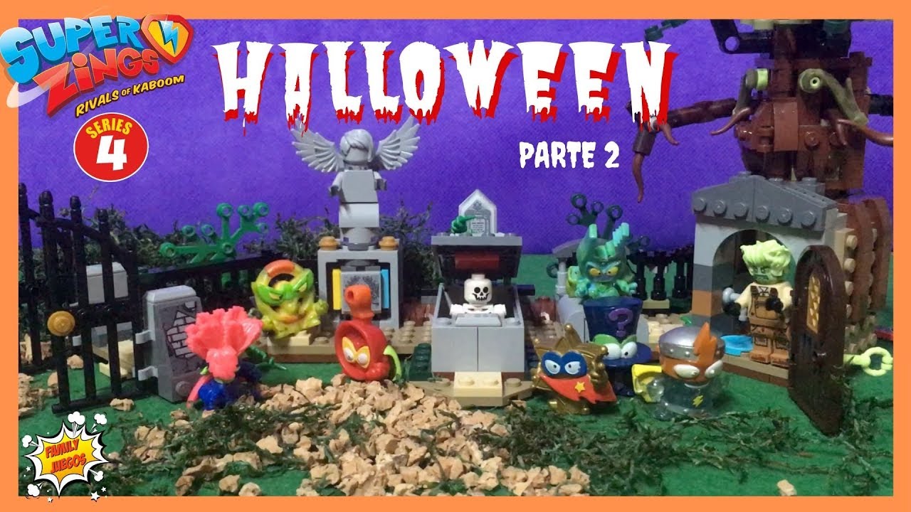 SuperZings Series 4 Ep Especial Halloween Parte 2 Invasi&oacute;n de los ZOMBIES 🧟&zwj;♂️