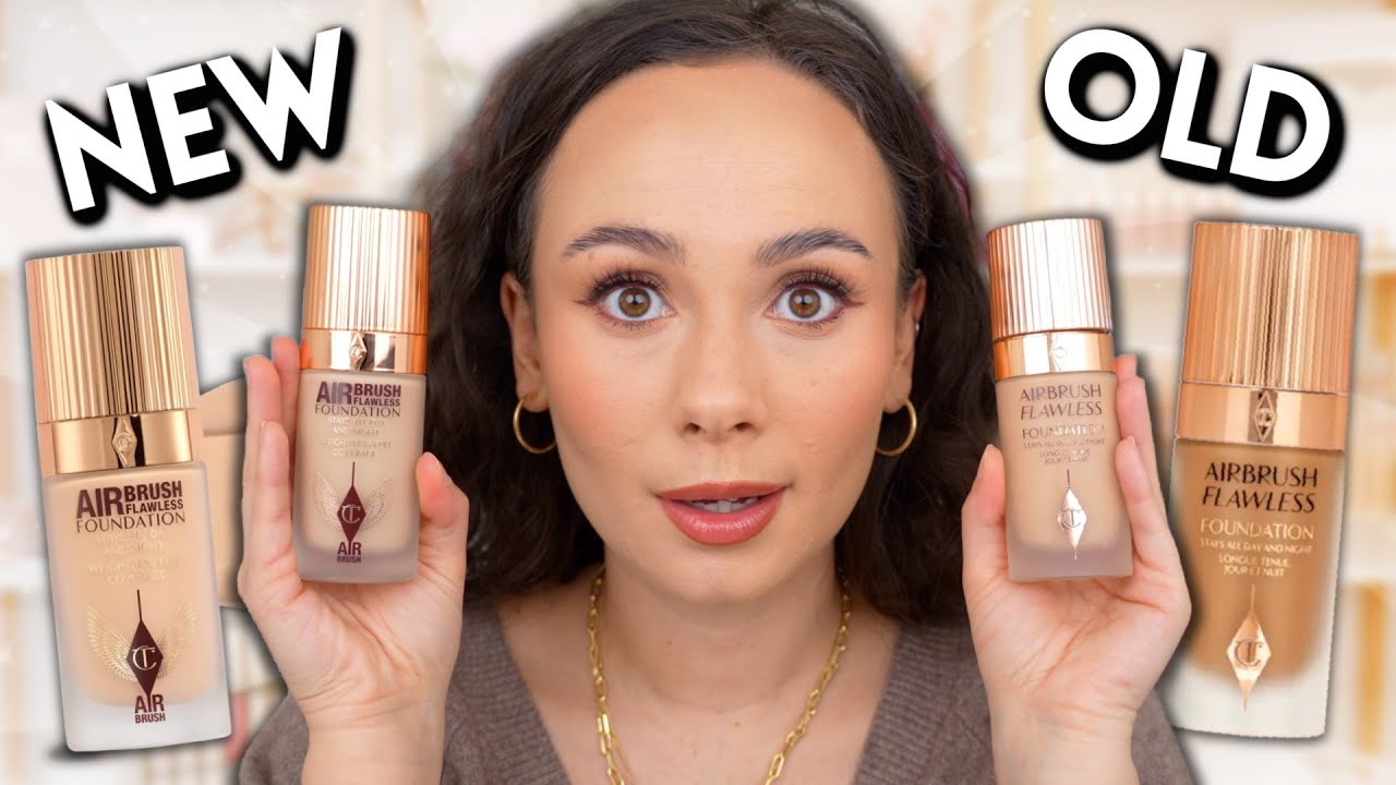 Charlotte Tilbury FIXED her BIGGEST MISTAKE? Airbrush Flawless Foundation NEW Formulation