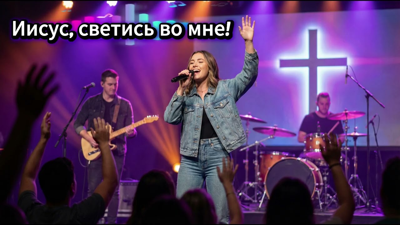 Иисус, светись во мне!  #христианскаямузыка  #поклонение #прославление #worship #christianmusic