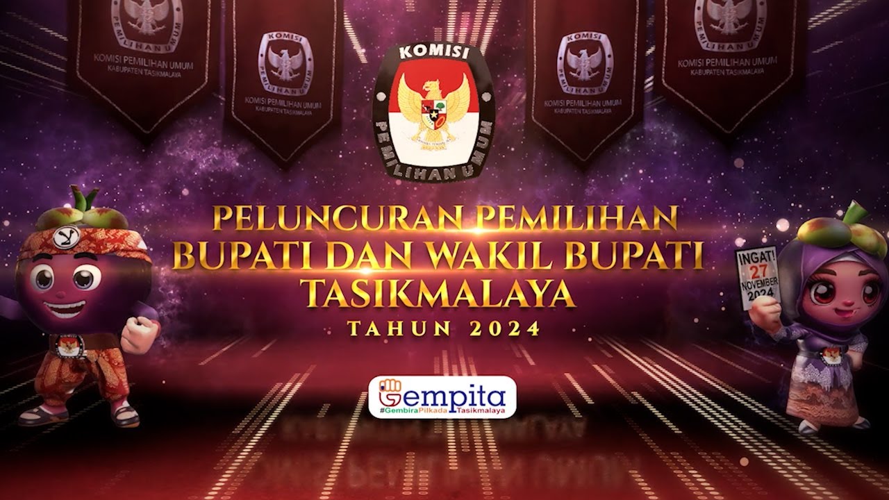 PELUNCURAN PEMILIHAN BUPATI DAN WAKIL BUPATI TASIKMALAYA TAHUN 2024