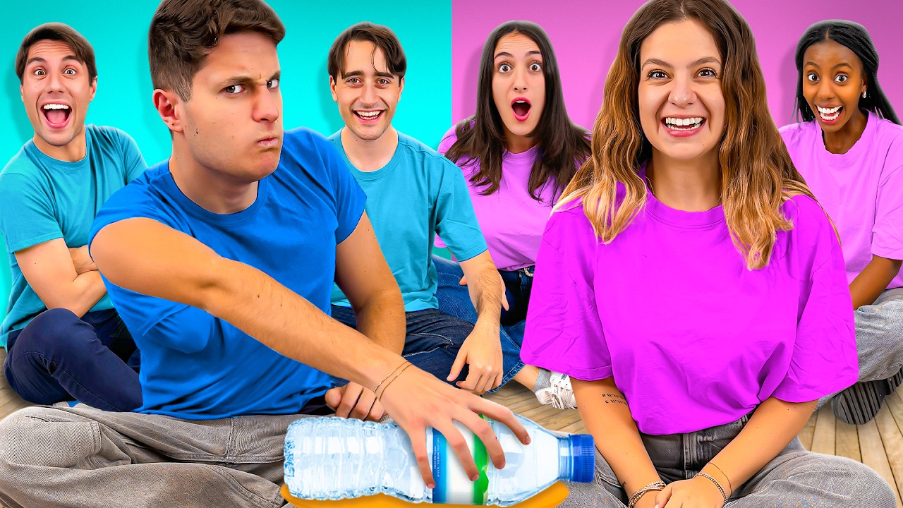 GIOCO DELLA BOTTIGLIA MASCHI vs FEMMINE CON TUTTI I NOSTRI AMICI!😈