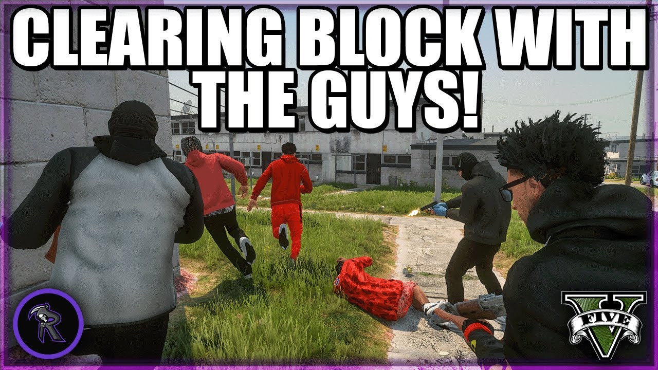 Episode 12: CLEARING BLOCKS WITH THE GUYS! | GTA RP | Grizzley World Whitelist