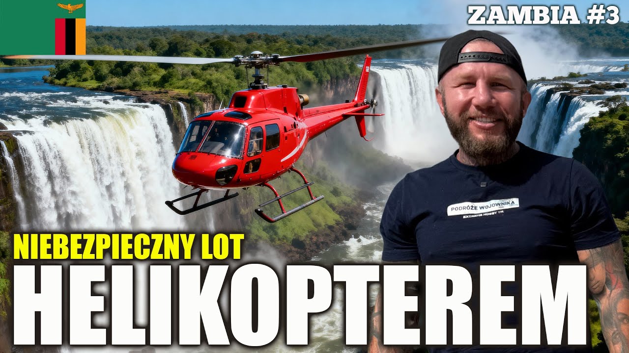 Najbardziej Ryzykowny, Ale Najlepszy Lot w Moim Życiu! Wodospady Wiktorii &ndash; Zambia