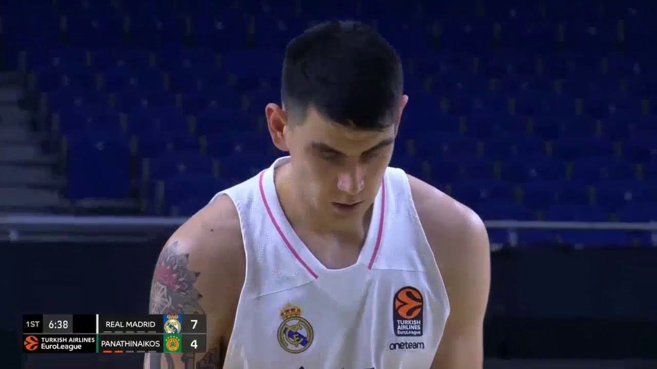 Gabriel Deck logra su RÉCORD de PUNTOS en Real Madrid: 20 vs Panathinaikos | 27.01.2021