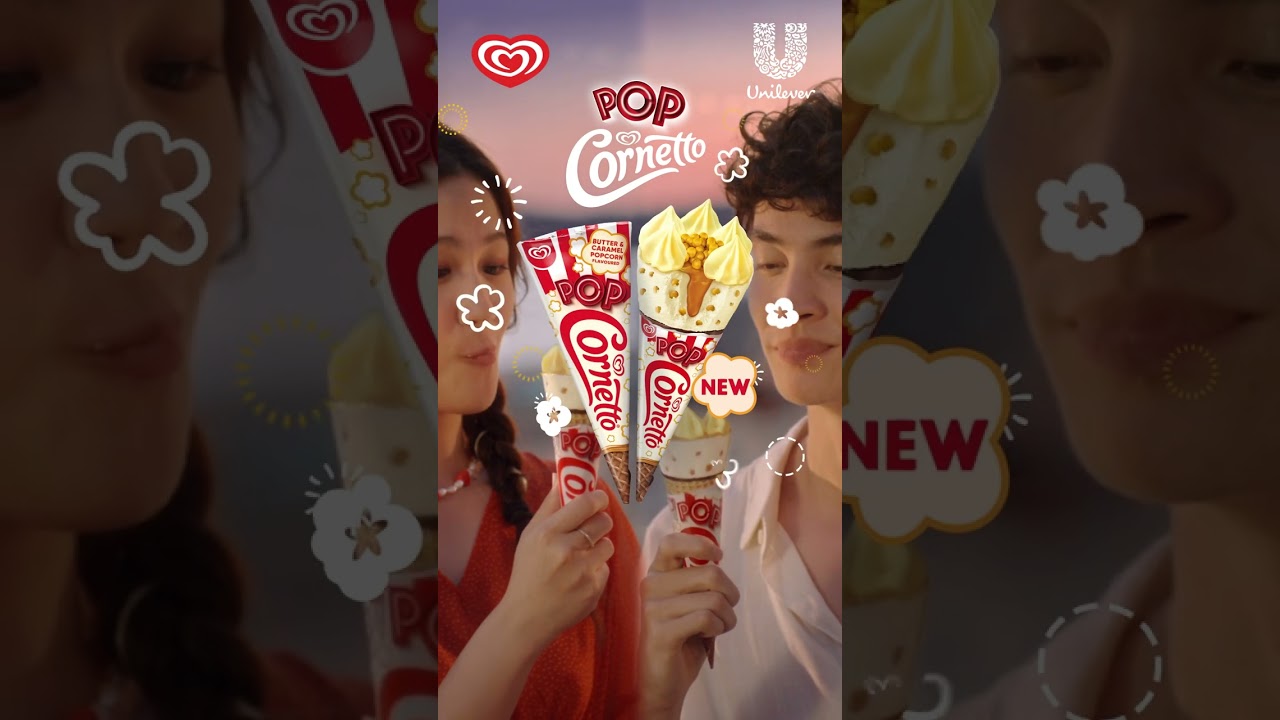 Try NEW PopCornetto Now!