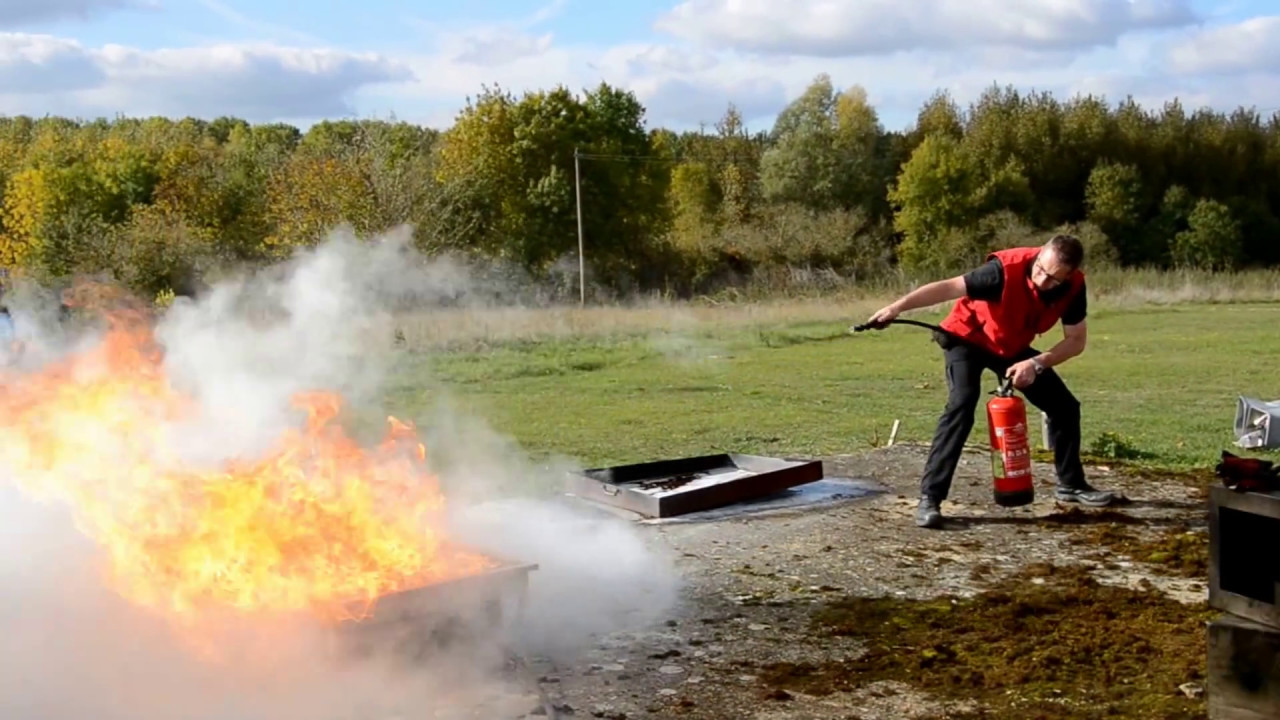 extincteur &agrave; Poudre