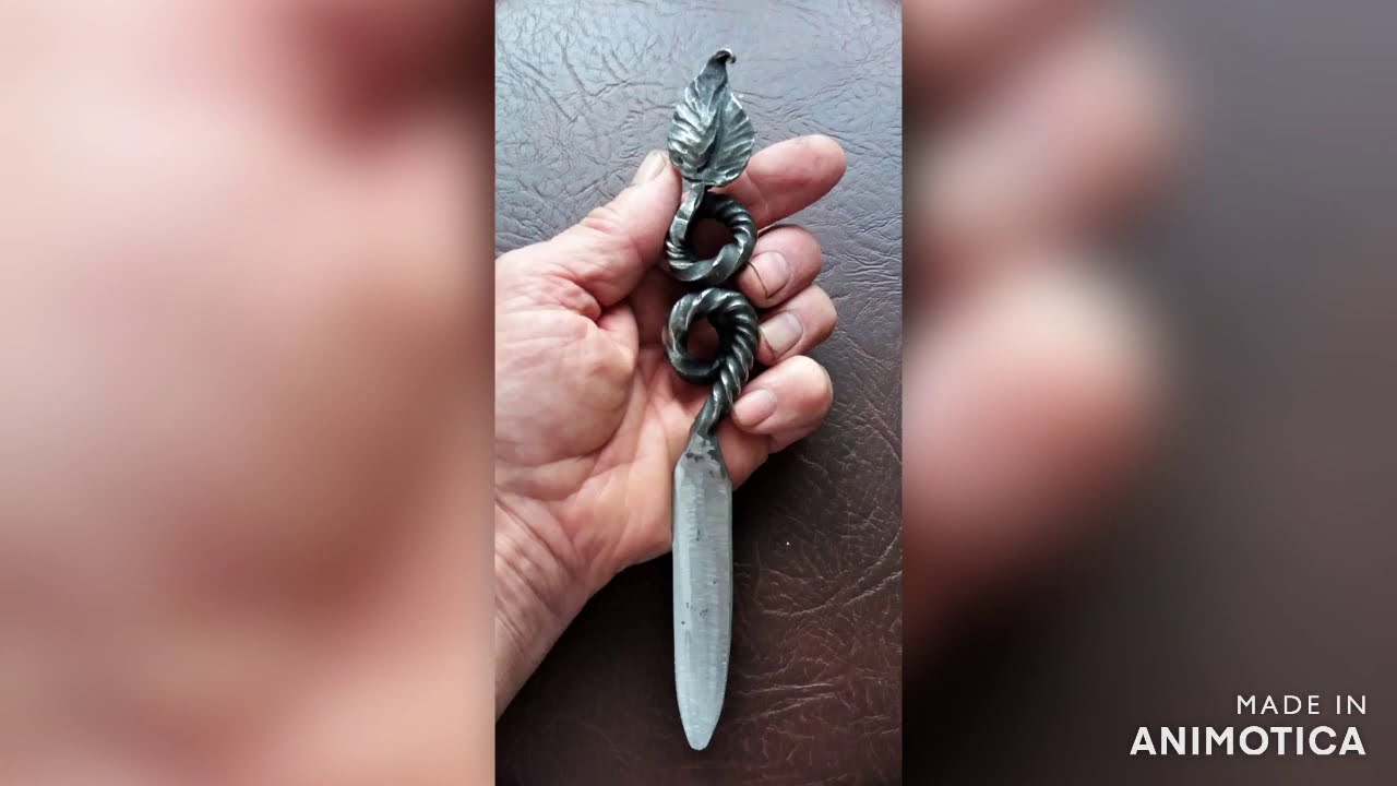 forging a letter opener