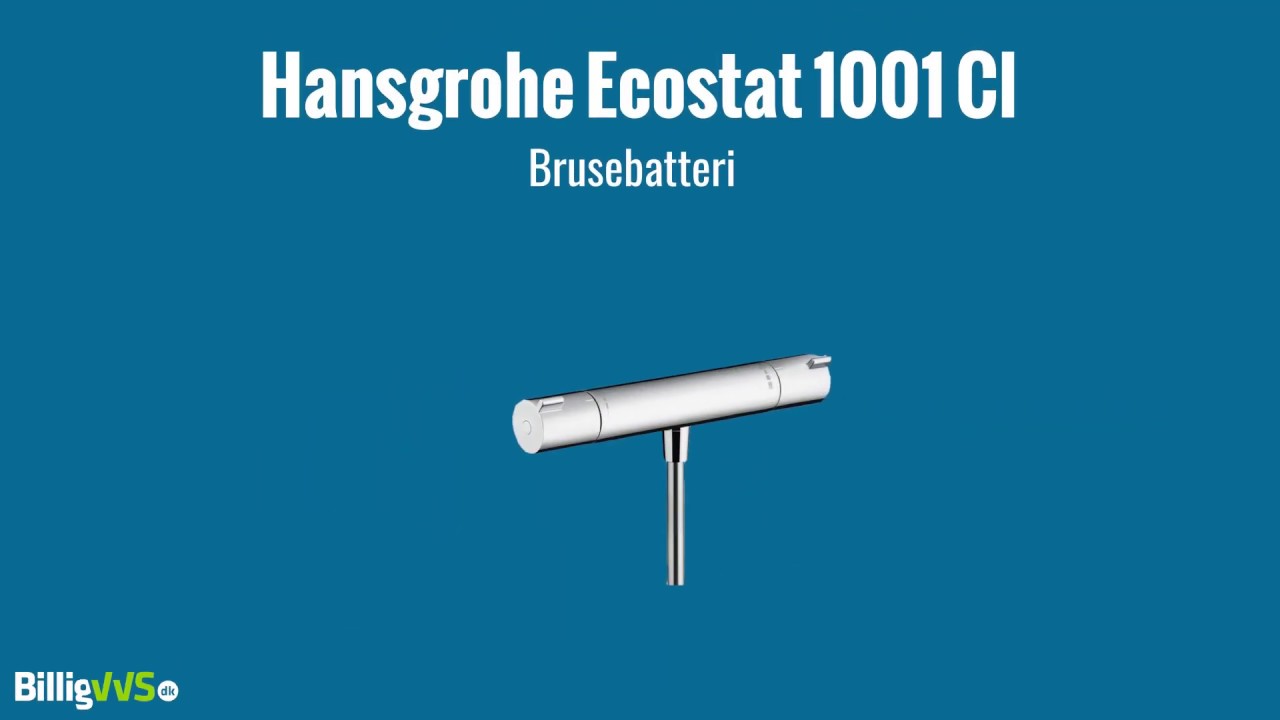 Hansgrohe Ecostat 1001 Cl Brusebatteri
