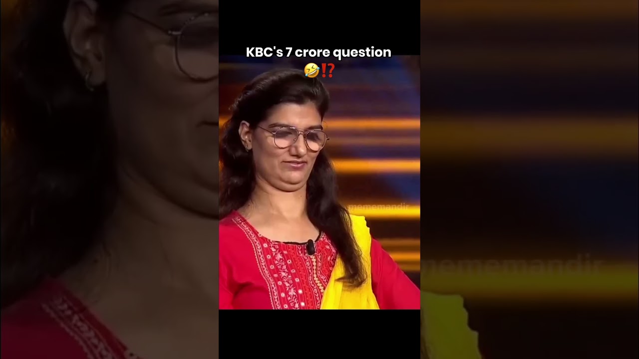 Kbc 7 crore question #question #kbc #interestingfacts #mustwatch #breakingnews