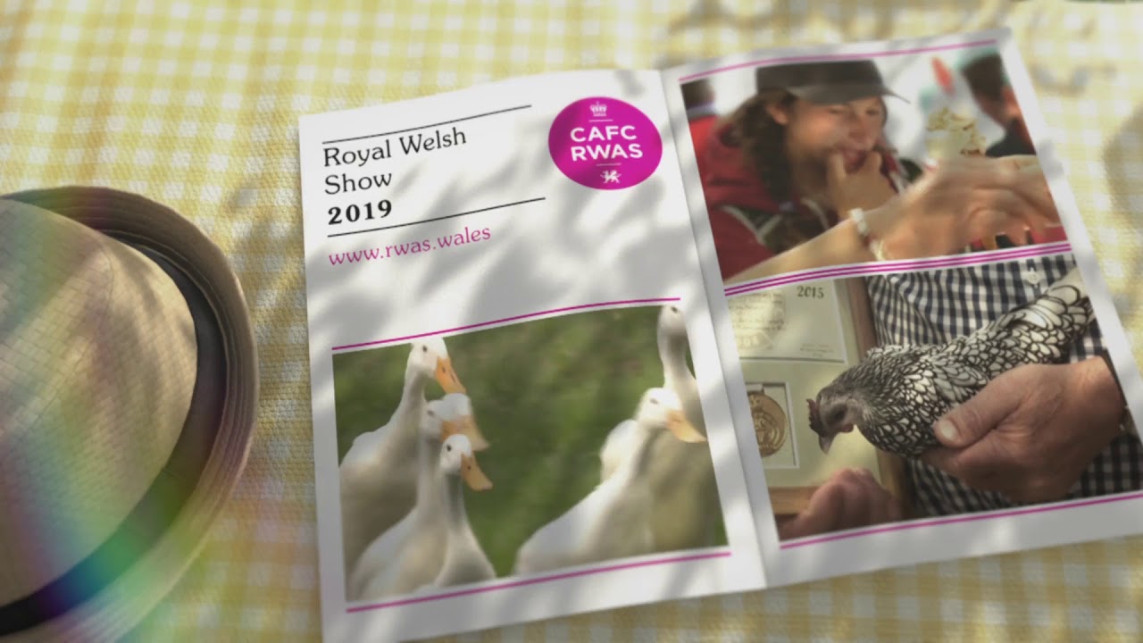 Royal Welsh Show 2019 Advert