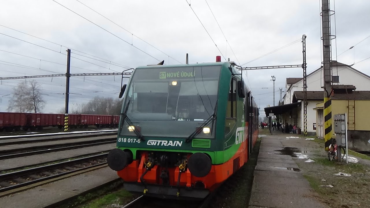 Jízda s osobním vlakem číslo 18008 linky S7 GWTR v úseku Číčenice - Černý Kříž, 13.12.2023 🙂👍