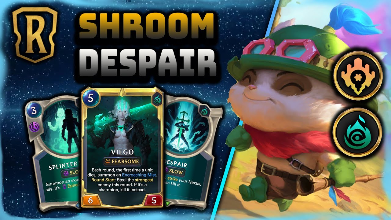 Shroom Despair | Viego & Teemo Puffcap Deck | Patch 2.12 | Legends of Runeterra