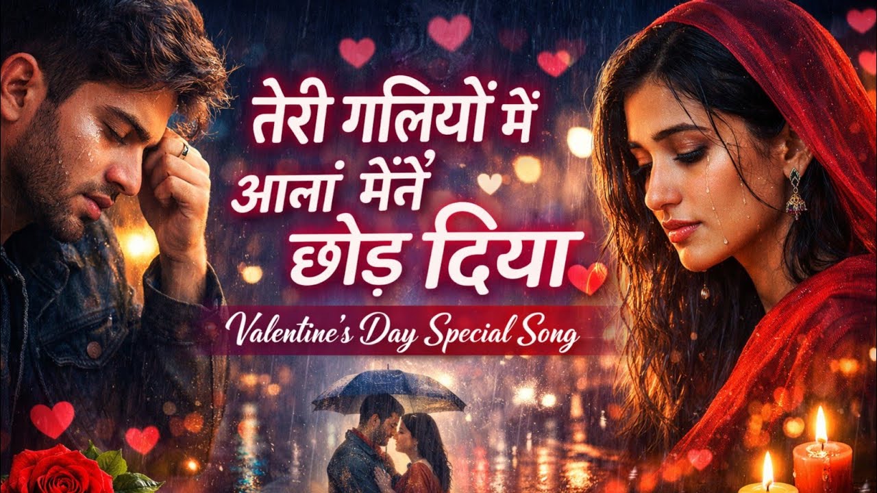 तेरी गलियों में आना मैंने छोड़ दिया 💔 | Valentine’s Day Special Sad Song 2026 |