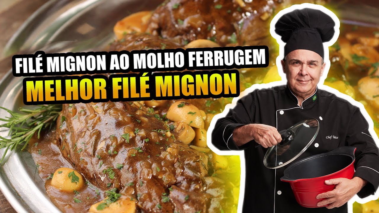 Filé Mignon ao Molho Ferrugem do Chef Taico