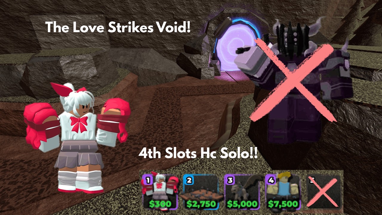 The Love Strikes Void Strat POV (solo hc with 4th slots for mission quests) TDS