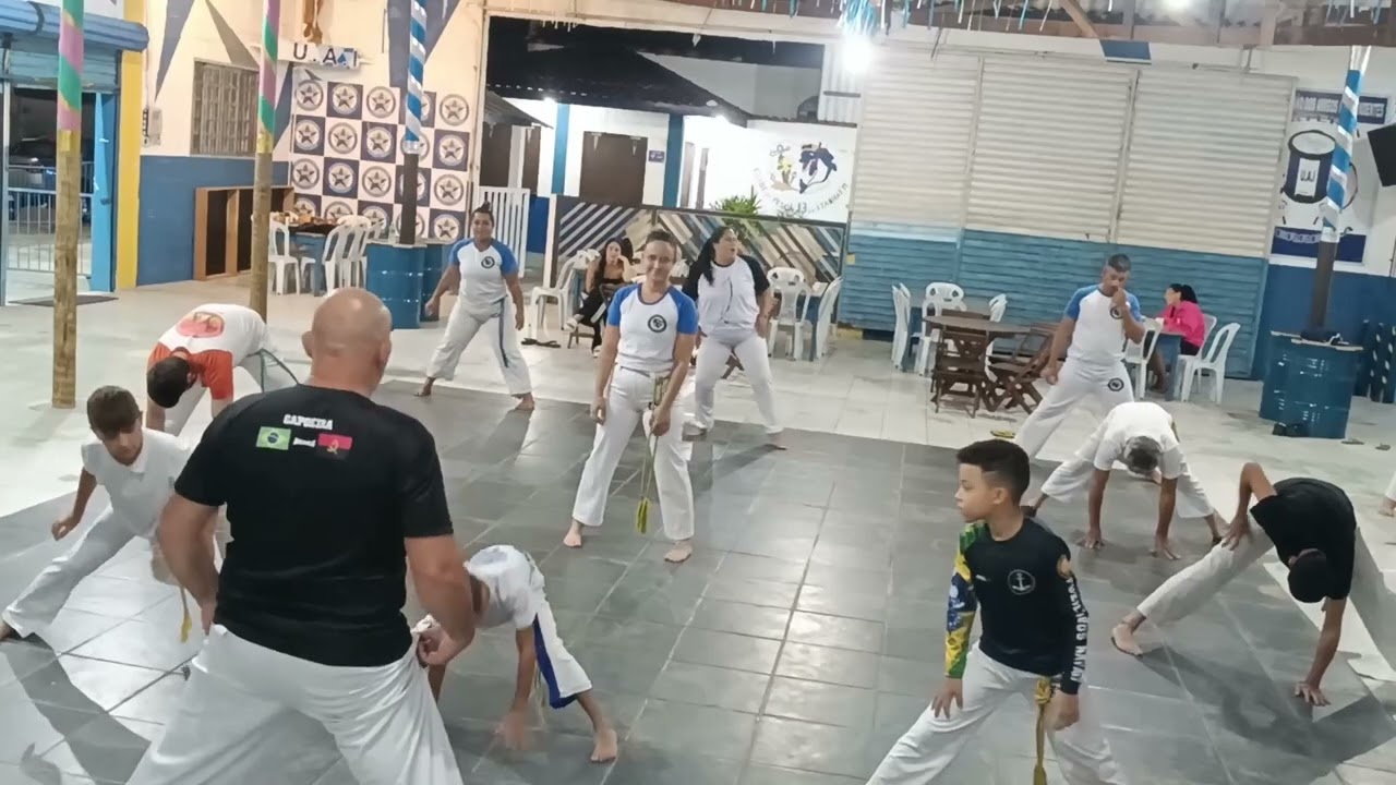 Treinamento de Capoeira Brasil Itanhaém Treinamento UAI 