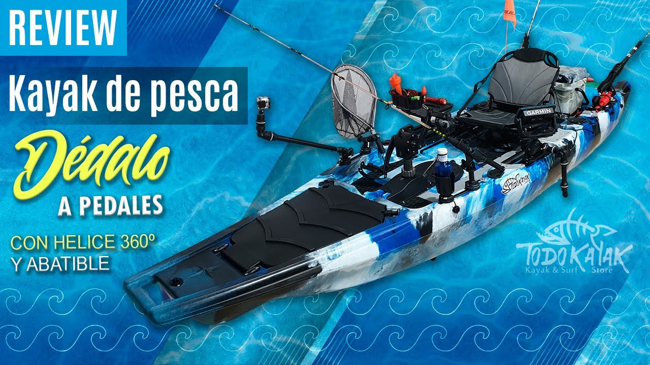 🛶 Kayak DÉDALO – El kayak a pedales más innovador del mercado | Todokayak.com