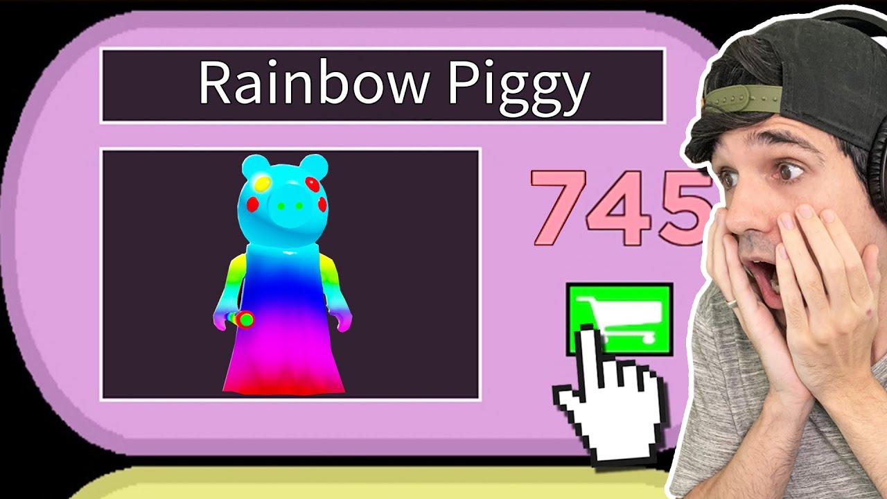ENCONTRÉ la SKIN SECRETA de PIGGY ARCOIRIS en ESTE SERVIDOR OCULTO !!