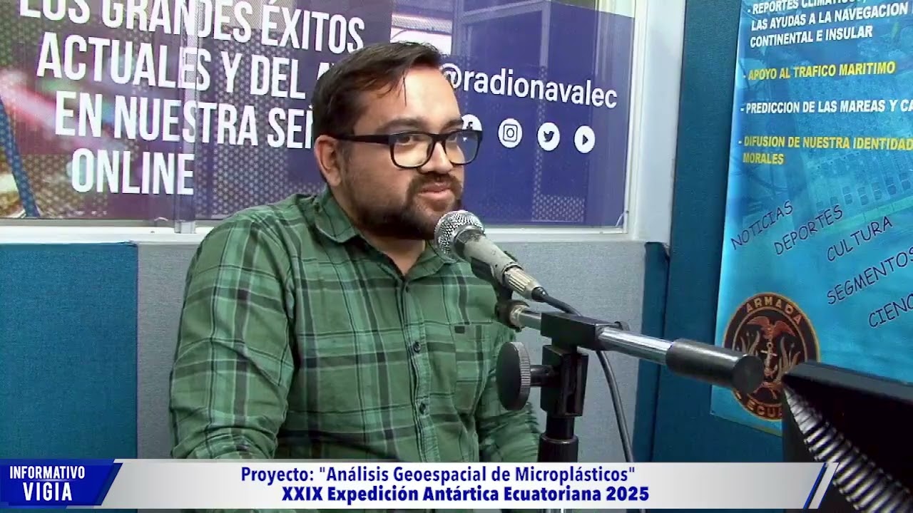 Entrevista al Dr. Carlos Loyo - XXIX Expedición Antártica Ecuatoriana