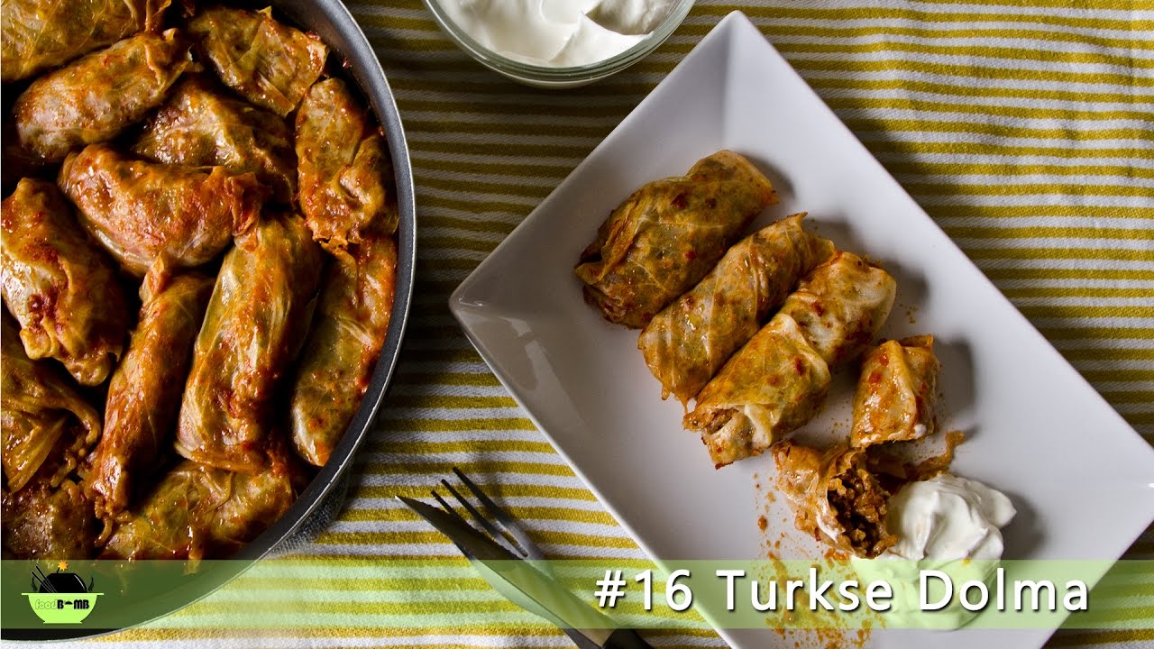 #16 Turkse Dolma (Gevulde Spitskool) Foodbomb