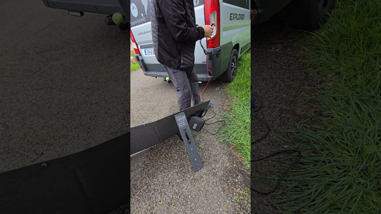 ❌️Mało prądu to solary w ruch✅️, ale że to Irlandia to na 🔆 trzeba czekać 🤣 #solar #vevor #diy