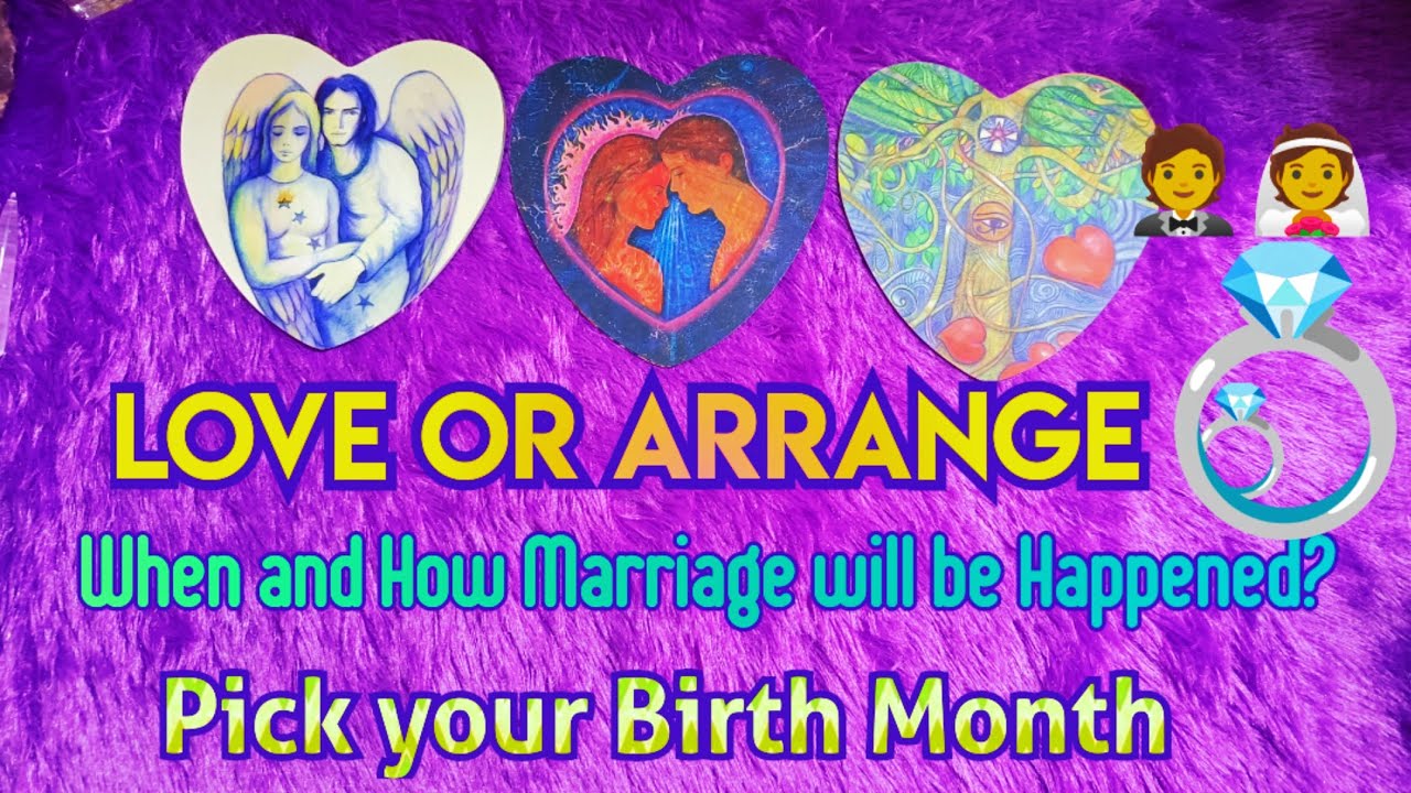 Hindi:When and How Marriage 💍Will be Happened? Arrange or love 💖 Marriage ❤️ psychic reading