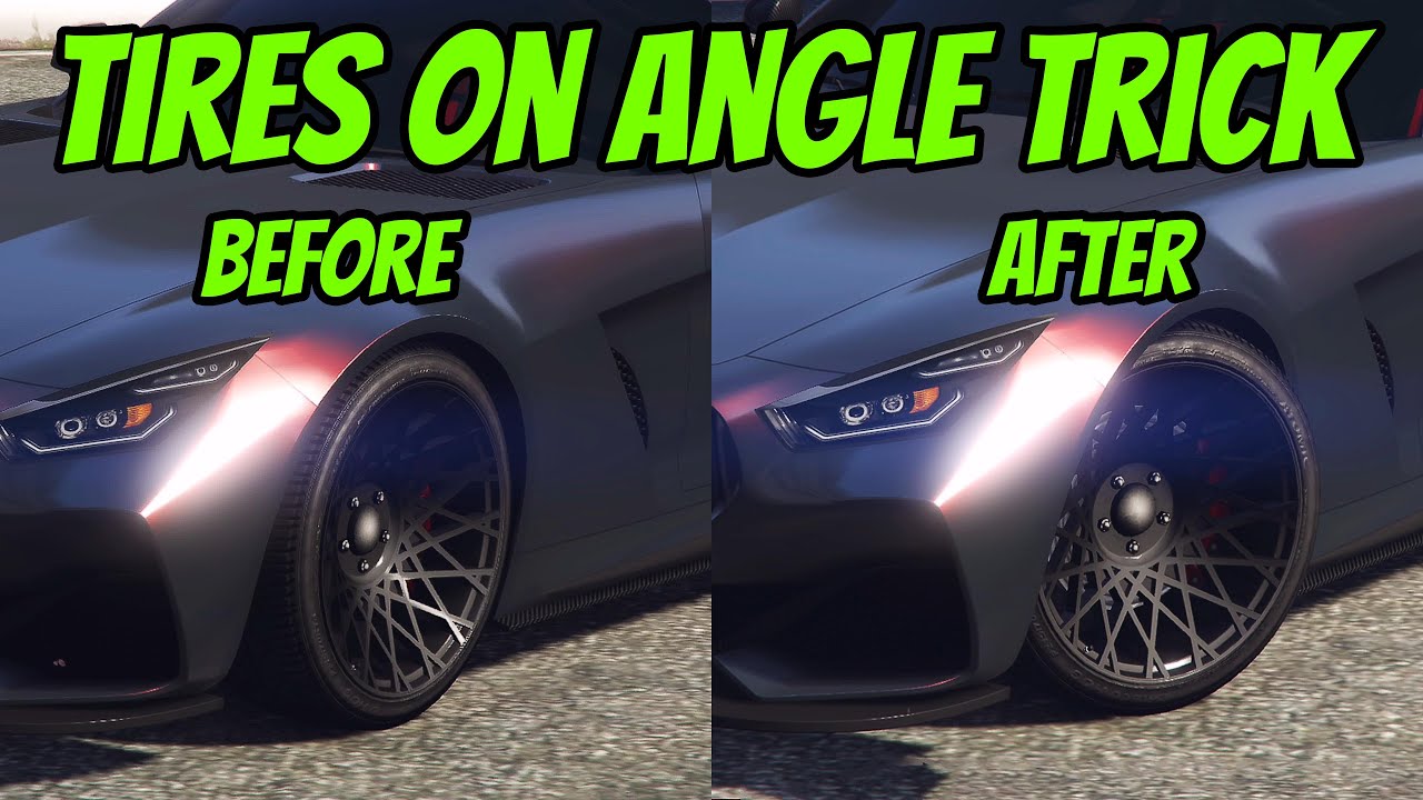 GTA 5 - How to Keep Your Wheels Turned When You Get Out!! | Old Trick But Still Awesome