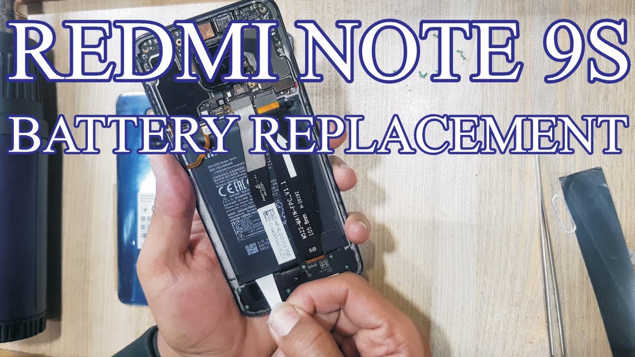 Замена аккумулятора Redmi Note 9S