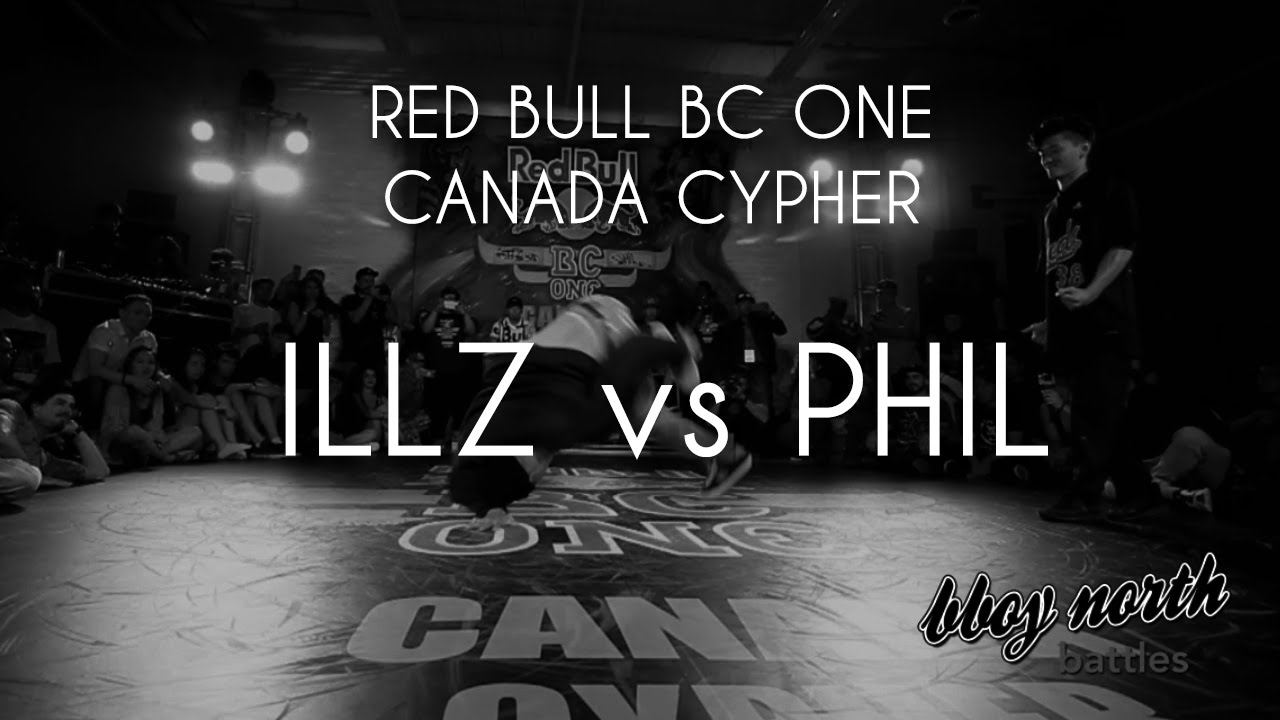 Finals - Illz vs Phil | RED BULL BC ONE CANADA CYPHER 2016 | BBOY NORTH