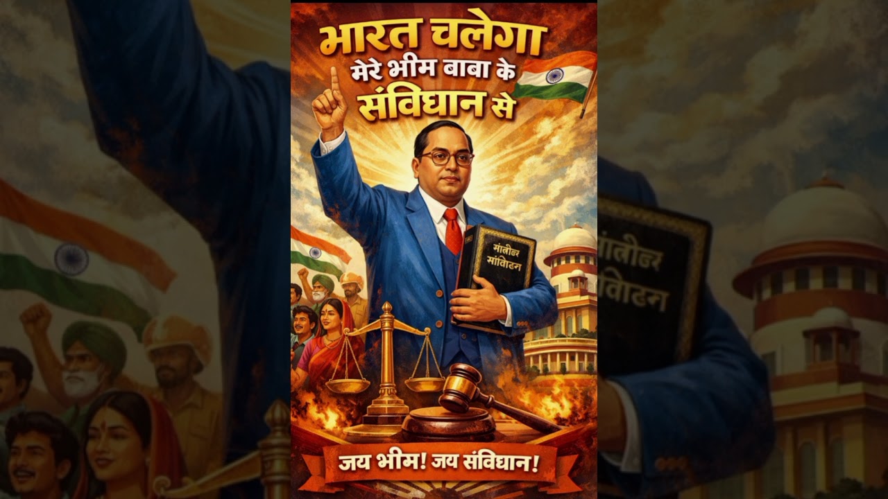 Bharat Chalega Mere Bhim Baba Ke Samvidhan Se