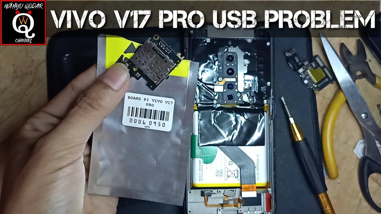 CARA BONGKAR HP VIVO V17 PRO GANTI  BOT USB | TIDAK BISA NGECAS