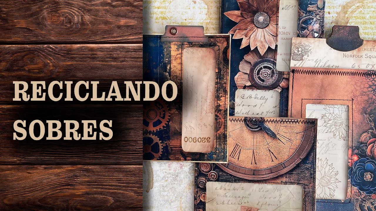 ♻️ Reciclando sobres para nuestros journals 💌