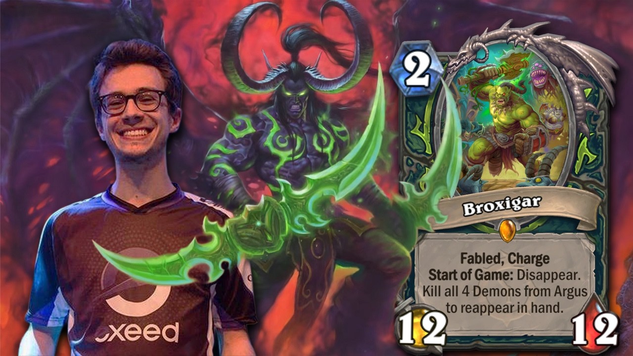 BROXIGAR DH CI PORTA SEMPRE PIÙ VICINI ALLA TOP 100! | Hearthstone ITA