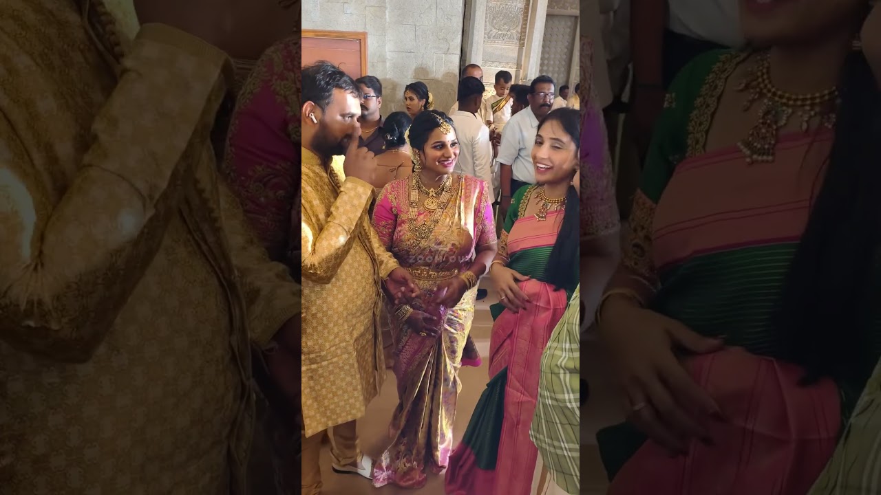 Actor Dushyant Madveli and Kusuma Manjunath shine in a green silk saree&hellip;&hellip; #zoomoutkannada