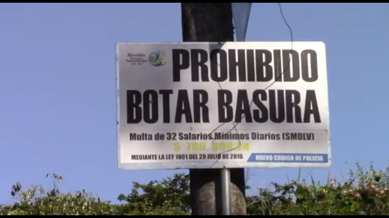 NOTA &ndash; DENUNCIA AMBIENTAL