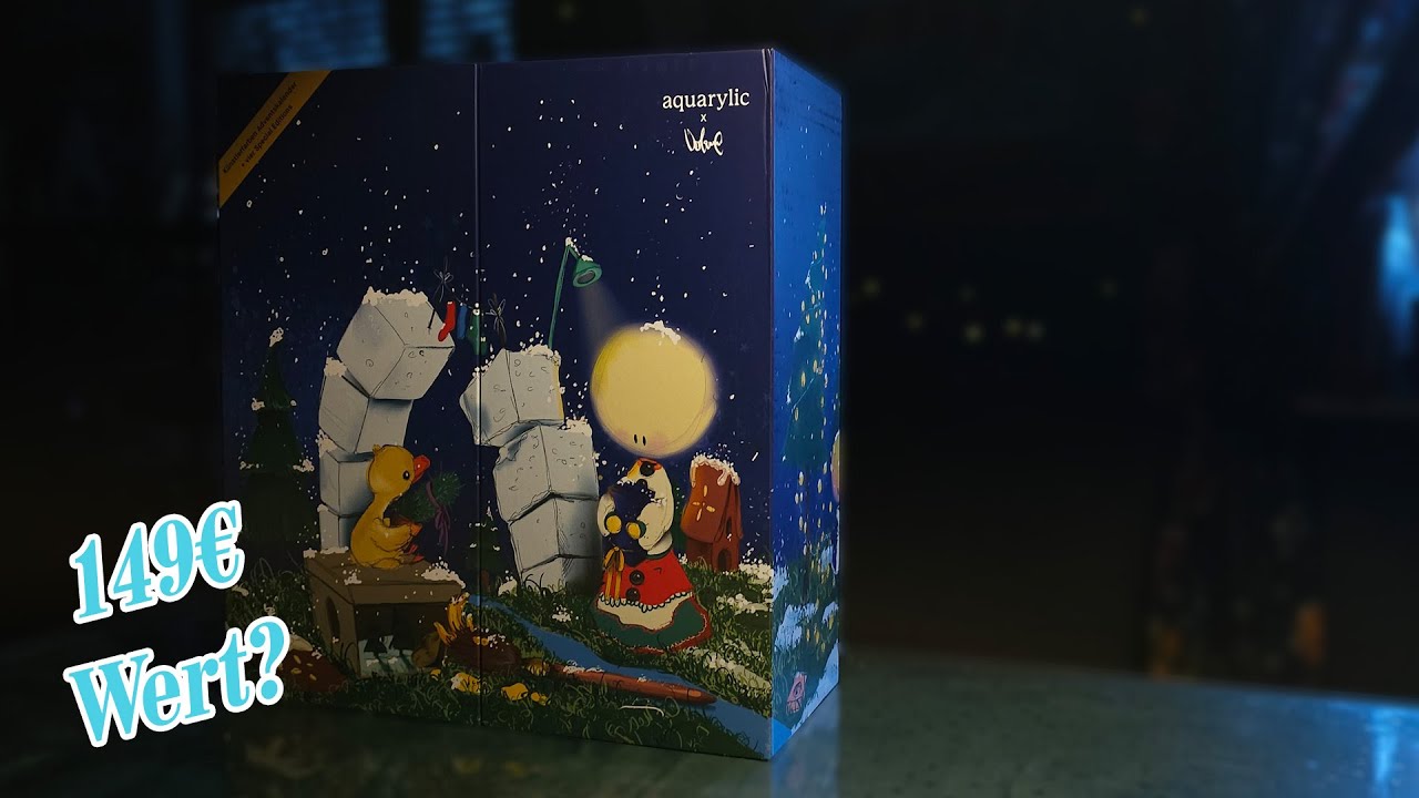 Aquarylic - Adventskalender - taugt der was? Review