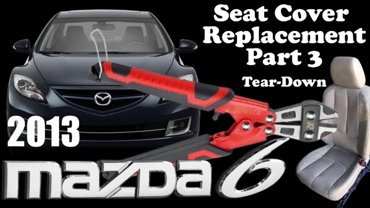 Замена чехлов на сиденья Mazda6 2013 года, часть 3 — разборка.