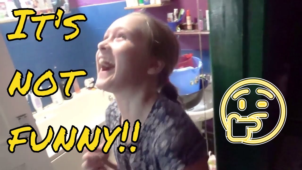 She thinks it's hilarious.... with Imo and Izzy.