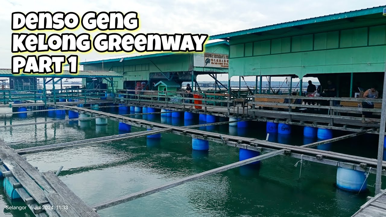 Denso Geng memancing di Kelong Greenway Klang, santai2 saja part 1