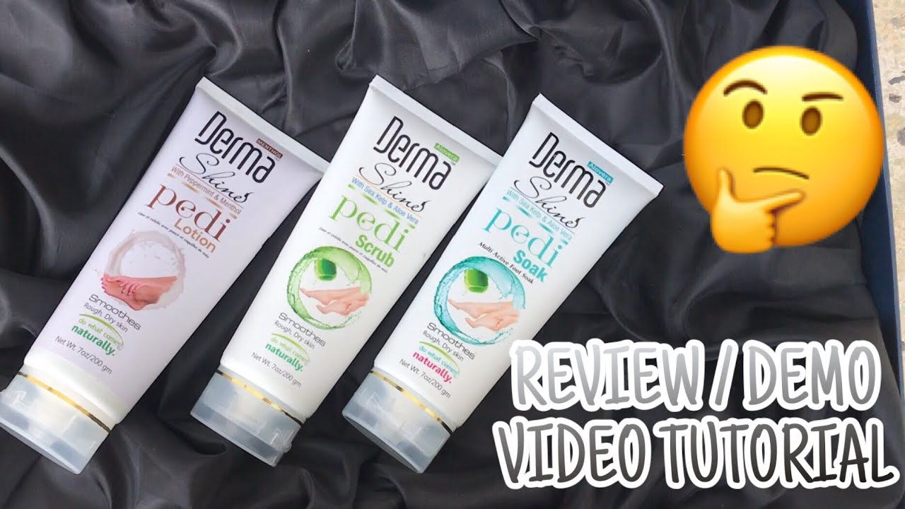 DERMA SHINE PEDI KIT - DEMO/REVIEW