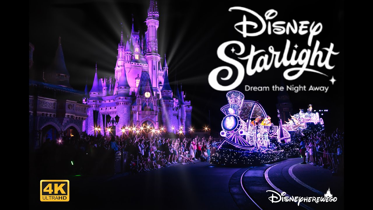 Disney Starlight Parade FULL 4K | Best Audio & Video | Magic Kingdom 2025
