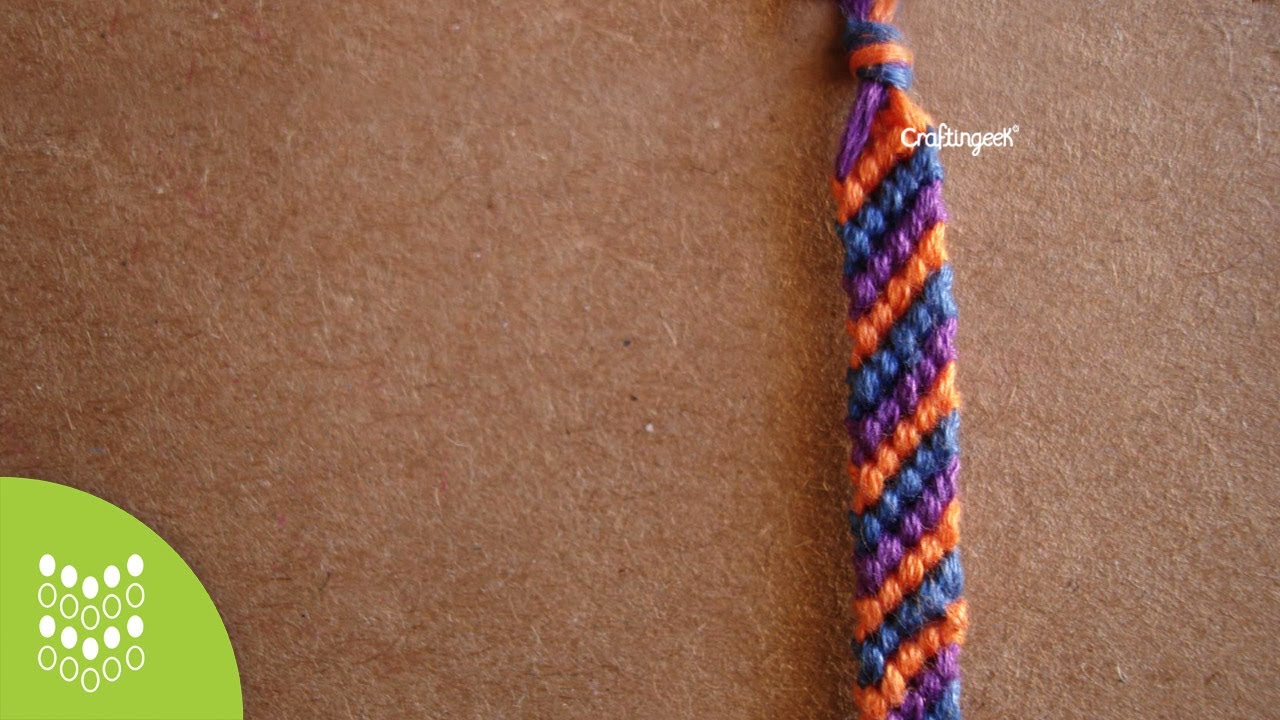 Pulsera macrame // Diagonal