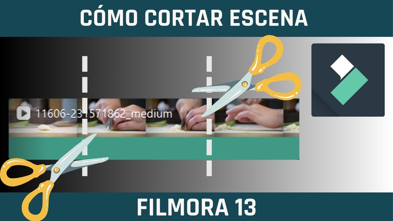 C&Oacute;MO CORTAR ESCENAS EN FILMORA 13